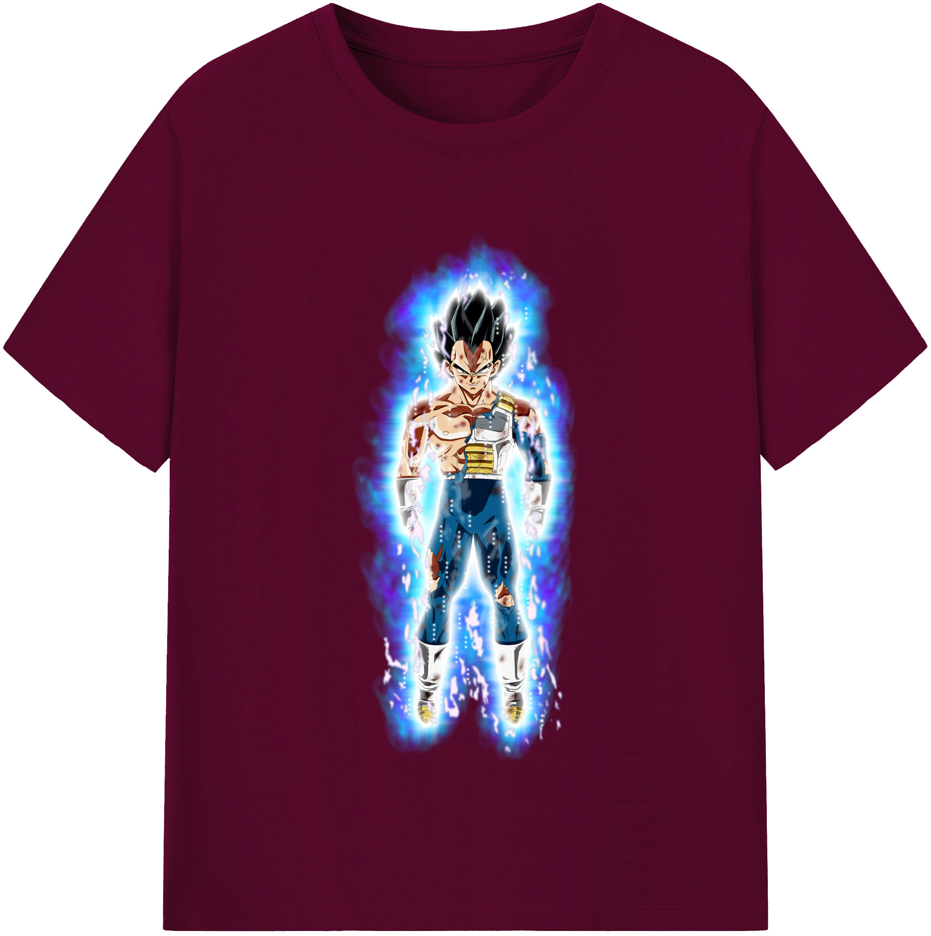 （画像用） ドラゴンボール ベジータ四世（Bejīta Yonsei）DRAGON BALL Vegeta IV レディースカジュアルプリントTシャツ（綿100％）